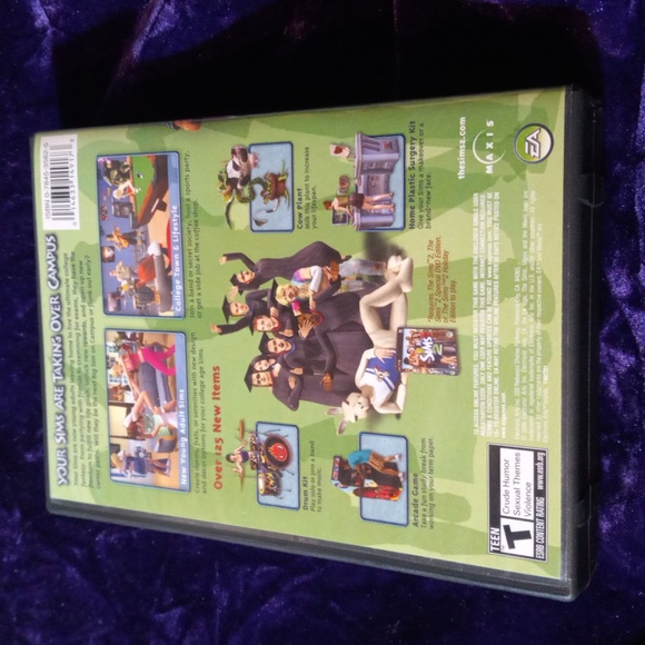 Lot 24 The Sims 2 university game - Picture 5 of 5